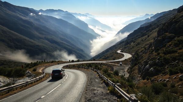 Obtenez des vues en direct du col de Vizzavona pour la sécurité
